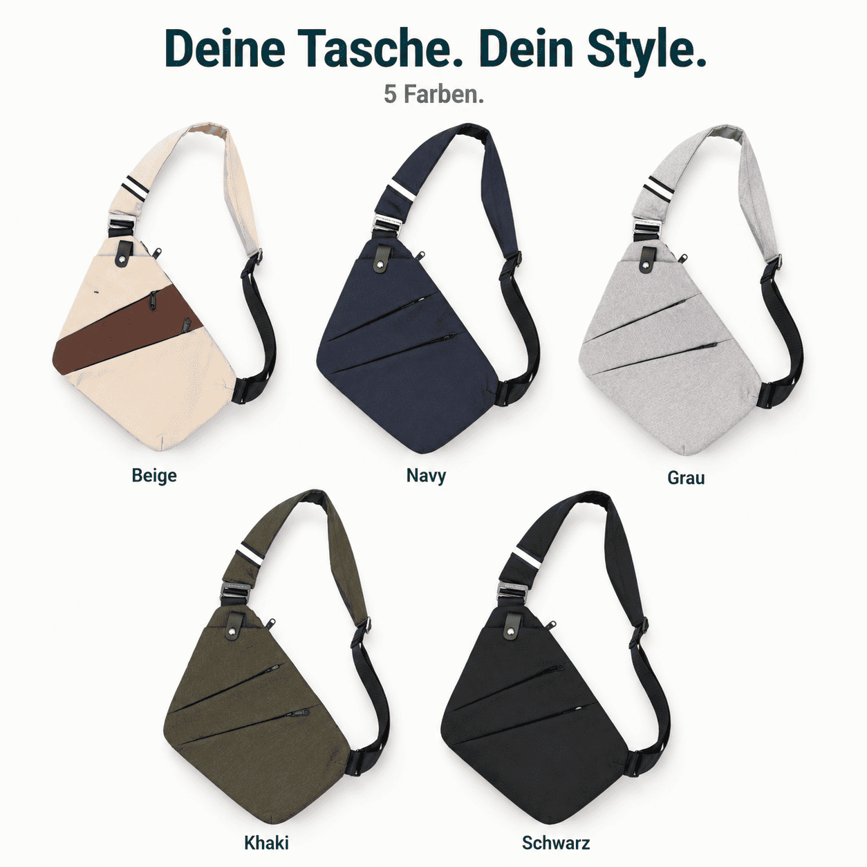 VaultPack – Die Sling-Bag, die wirklich schützt.