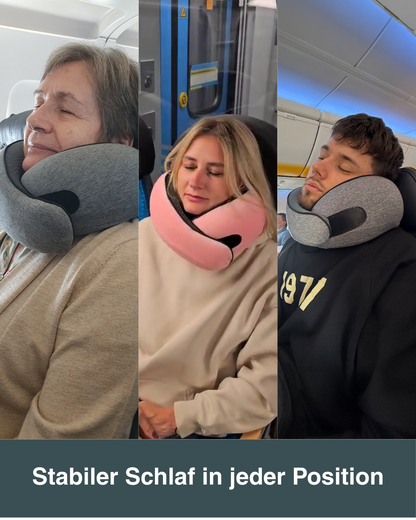 SnoozeLoop – Das Reisekissen, das wirklich hält.