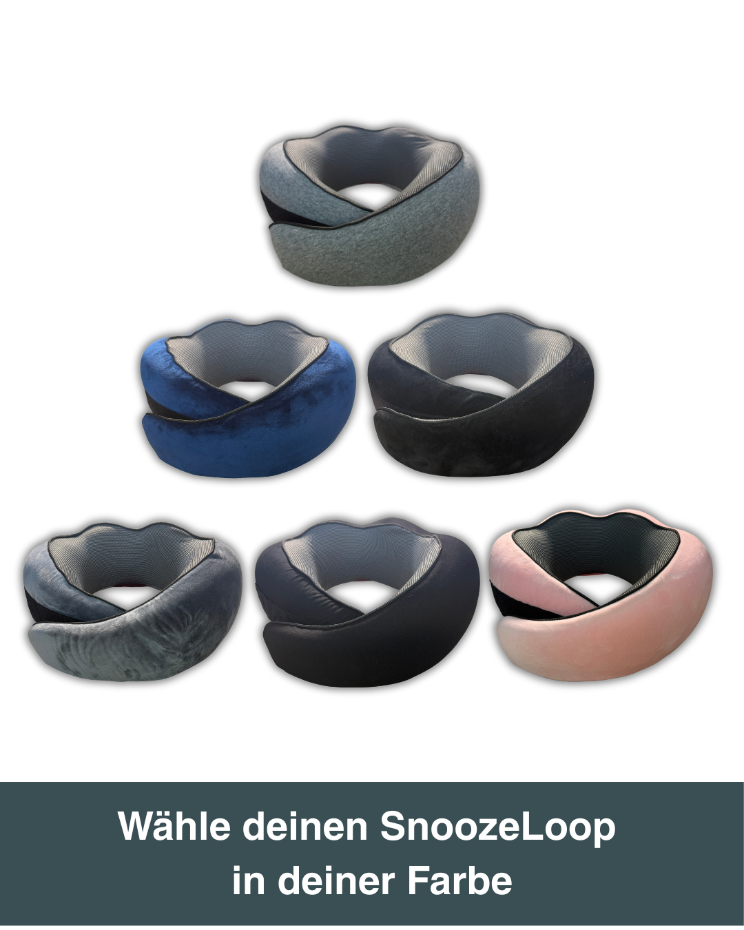 SnoozeLoop – Das Reisekissen, das wirklich hält.
