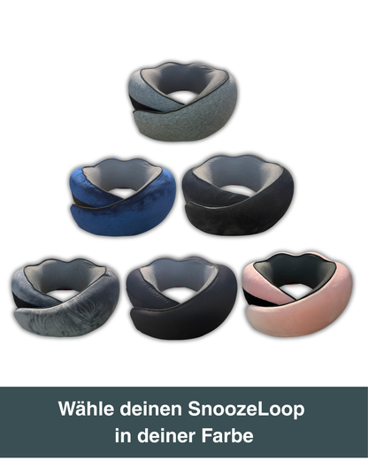 SnoozeLoop – Das Reisekissen, das wirklich hält.