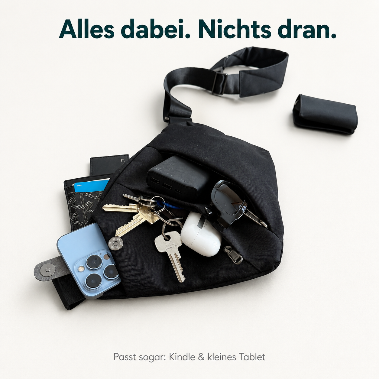 VaultPack – Die Sling-Bag, die wirklich schützt.