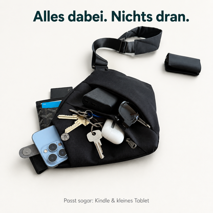 VaultPack – Die Sling-Bag, die wirklich schützt.