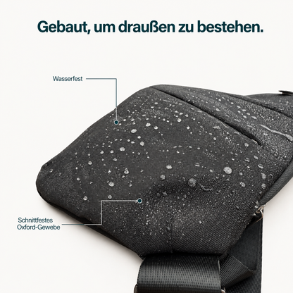 VaultPack – Die Sling-Bag, die wirklich schützt.